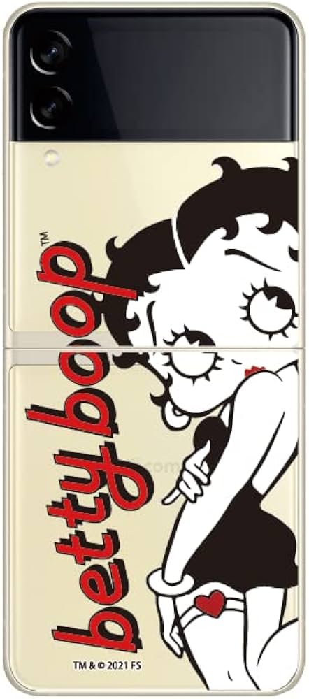 Amazon.co.jp: BETTYBOOP ベティブープ Galaxy Z Flip3 SC-54B SCG12